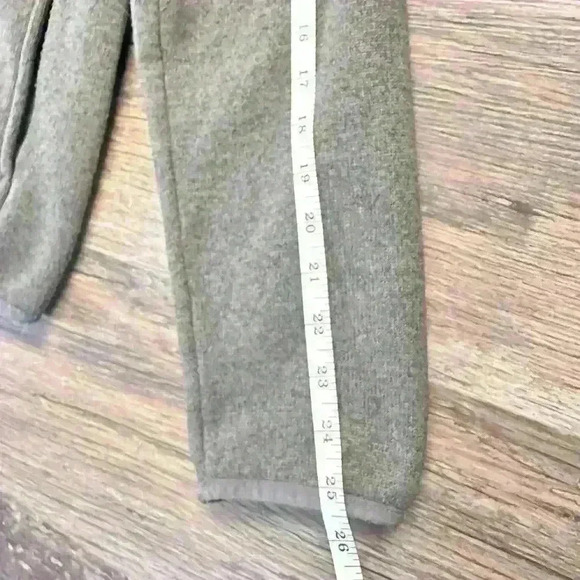 L.L. Bean Green Men’s Half Snap Up Fleece Lined Sweatshirt Fitted Size Small - Picture 4 of 6